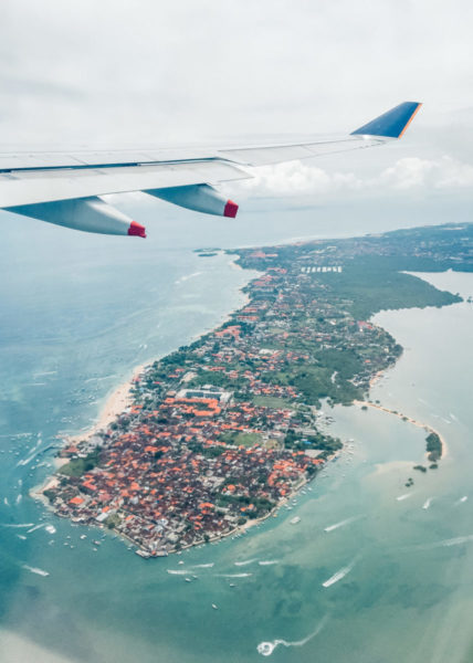Landing in Bali